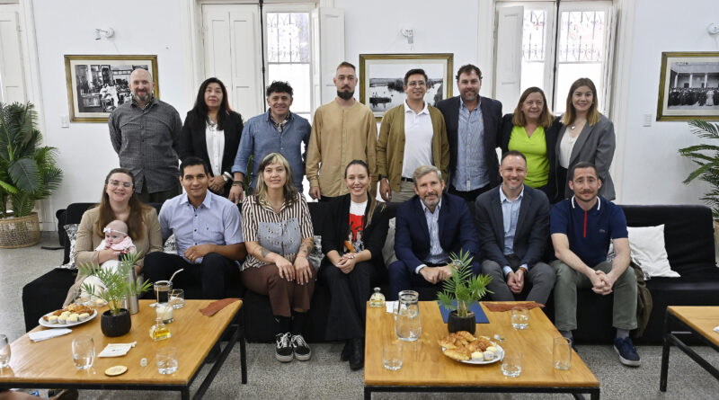 Emprendedores entrerrianos mantuvieron un encuentro de trabajo con el gobernador