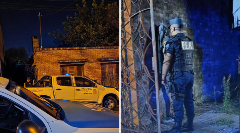 Detuvieron a un hombre que ingresó a una vivienda para sustraer elementos