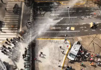 El Gobierno nacional denunció a manifestantes de la marcha contra la reforma laboral