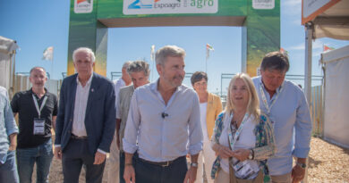 El gobernador recorrió Expoagro y subrayó el potencial agroindustrial de Entre Ríos