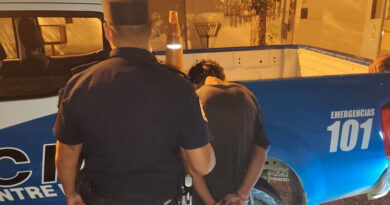 Detuvieron a un conocido delincuente y suma su cuarta aprehensión en lo que va del año