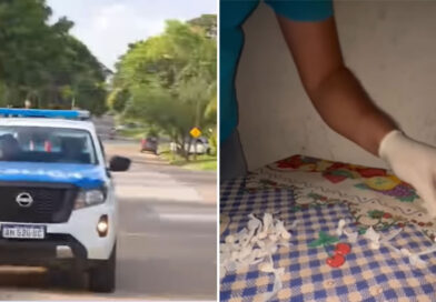 Secuestran droga y elementos robados en allanamientos en el barrio Villa Busti