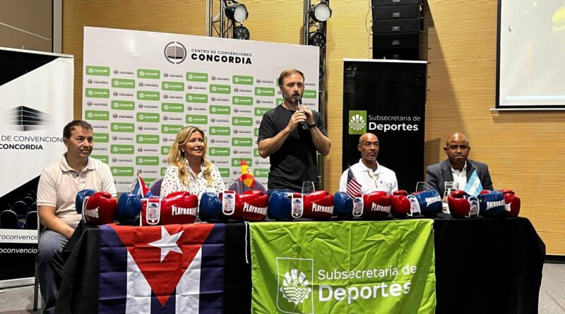 Concordia presentó la segunda edición del Programa Referentes Barriales con el boxeo como protagonista