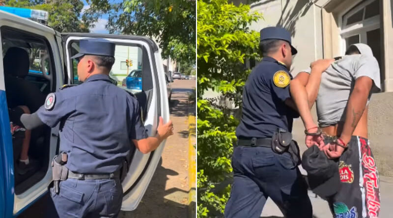 Detuvieron a un sujeto sindicado de asaltar a una mujer para robarle el celular