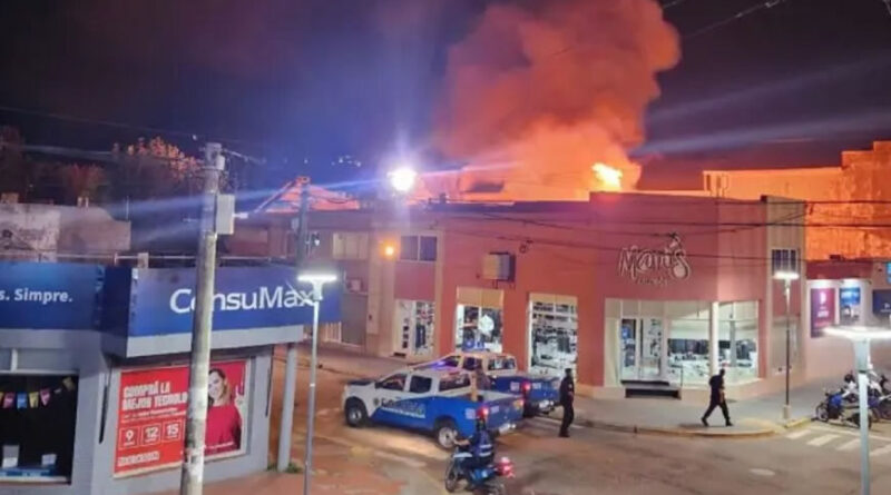 Trasladaron a Paraná y Concordia a los heridos de gravedad por la explosión e incendio en un comercio