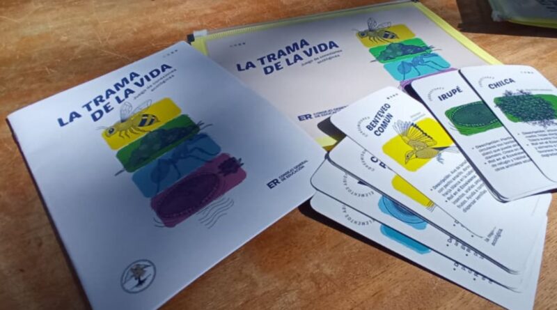 El CGE entregó materiales lúdicos sobre ambiente en escuelas entrerrianas