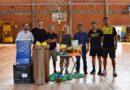 ENTREGA DE EQUIPAMIENTO DEPORTIVO AL CENTRO DE EX ALUMNOS CAPUCHINOS