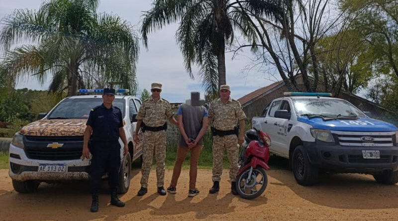 Detienen en zona rural a un sujeto por portación ilegal de arma de fuego