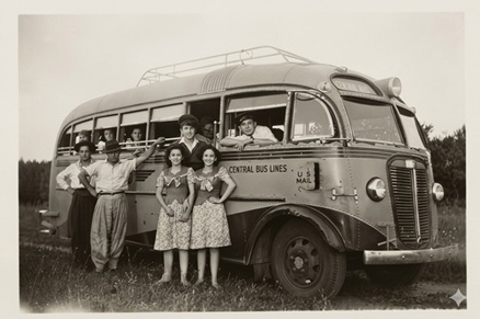 Descendientes de inmigrantes de Puerto Yeruá impulsan un museo fotográfico a cielo abierto para rescatar su historia