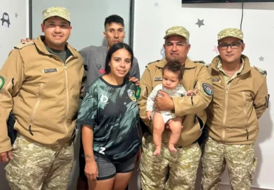 Beba de apenas 5 meses no respiraba y un policía le salvó la vida