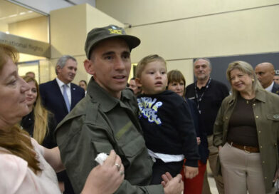 Nahuel Gallo regresó a la Argentina tras 448 días detenido en Venezuela