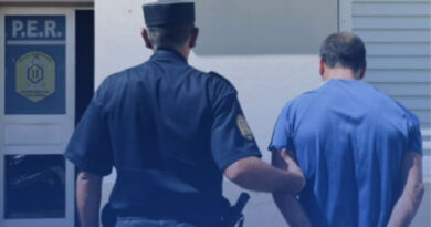 Detuvieron a un hombre por desobedecer una medida judicial y presentarse en la casa de su ex pareja