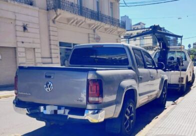 Peligro al volante en pleno centro de Concordia, conducía una camioneta con 2,28 de alcohol en sangre