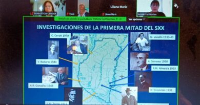 SE DESARROLLÓ UNA CONFERENCIA SOBRE ARQUEOLOGÍA REGIONAL Y USO DE NUEVAS TECNOLOGÍAS