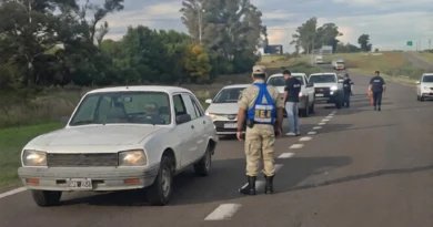 Viajaban desde Concordia por la ruta 18 pero fueron demorados por tenencia de estupefacientes