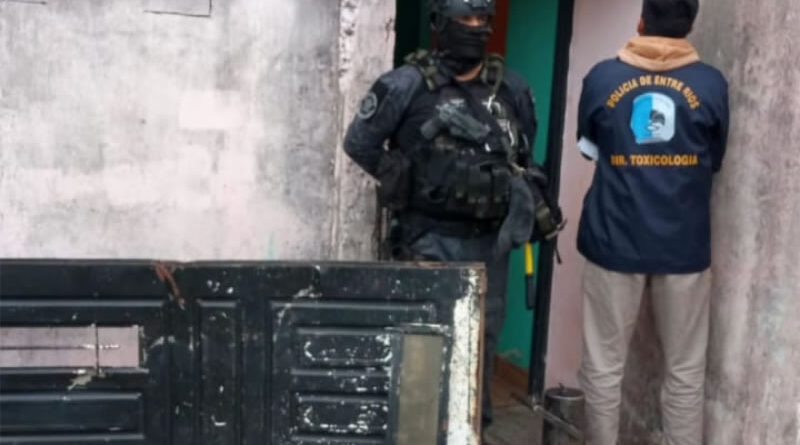 Allanamiento por drogas: Secuestran cocaína y detienen a dos personas