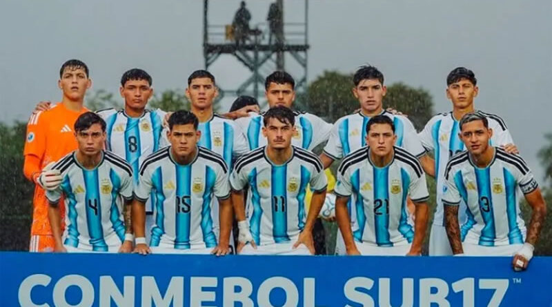 La Selección Argentina Sub 17 jugará las semis del Sudamericano y aseguró su lugar en el mundial