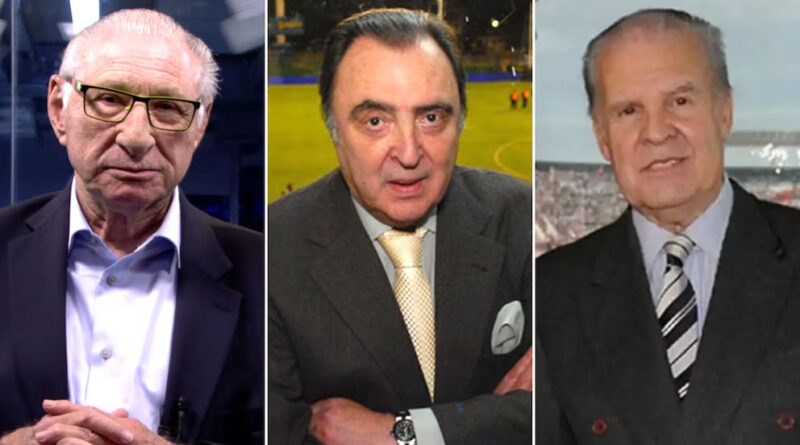 La partida simultánea de tres referentes versátiles que marca el fin de una era del periodismo deportivo