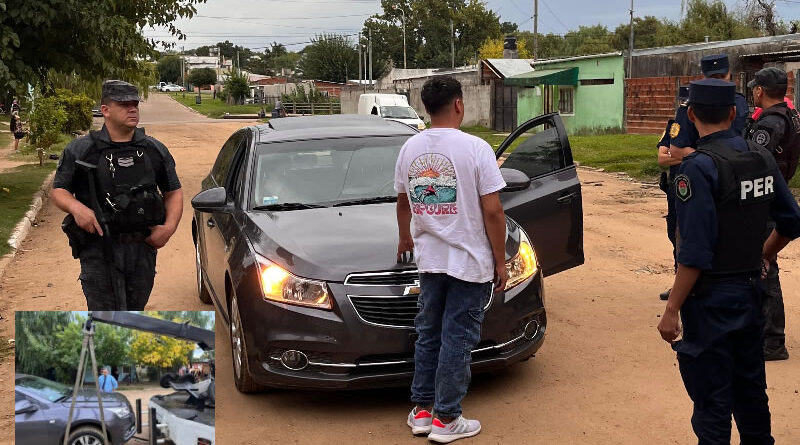 Con antecedentes y sin registro vigente: le retuvieron el vehículo en pleno operativo