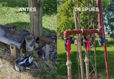 Se concretó la mejora del sistema de agua potable en una escuela de Feliciano