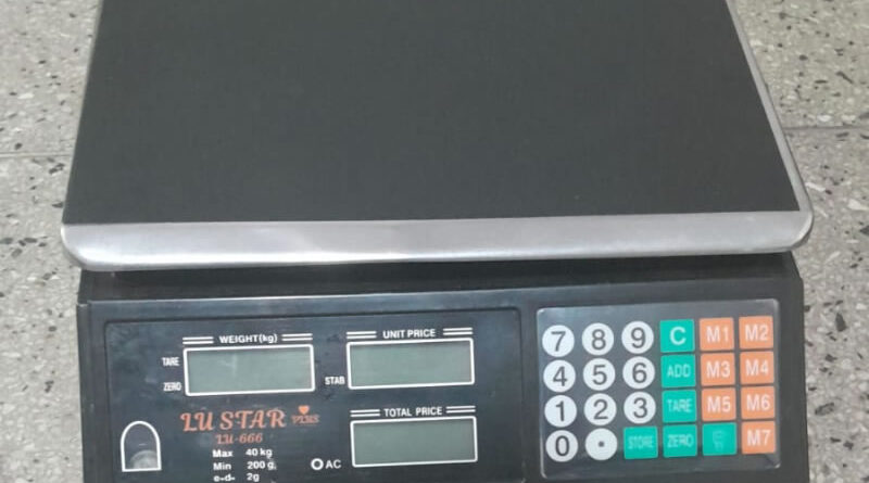 Recuperan una balanza que le habían robado a una pastelera