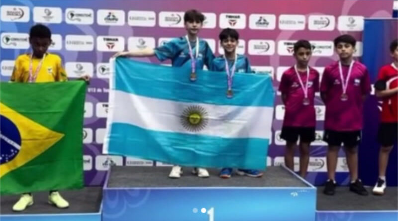 Argentina tierra de campeones: Se lleva el oro en el ping pong después de ganarle a Brasil en la final