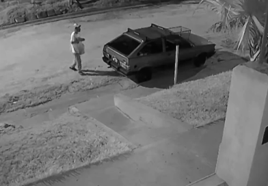 Inseguridad en Concordia: Roban un auto y los delincuentes quedan filmados