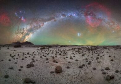 Fue premiado por una foto de la vía láctea que tomó desde el Valle de la Luna: “Es la primera vez que se ve”
