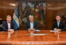 Frigerio mantuvo una reunión de trabajo con Luis Caputo y funcionarios del Ministerio de Economía de Nación