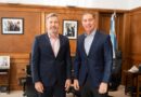 El gobernador se reunió con Santilli en Casa Rosada