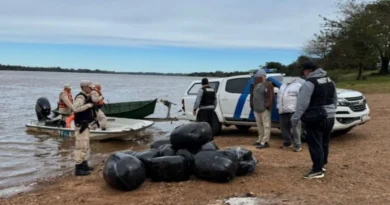 Prefectura secuestró mercadería valuada en más de 18 millones de pesos en un operativo sobre el río Uruguay
