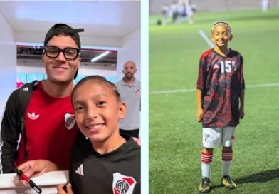 Niña concordiense realiza sus primeros pasos en River Plate