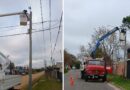 EL MUNICIPIO REALIZÓ TRABAJOS DE ILUMINACIÓN Y MANTENIMIENTO EN BARRIOS DE LA ZONA SUR