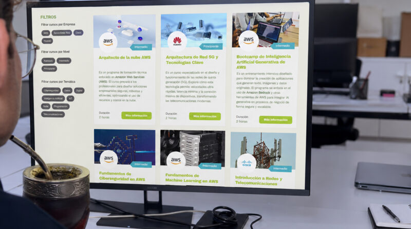 Una nueva plataforma reúne toda la oferta de formación digital de la provincia