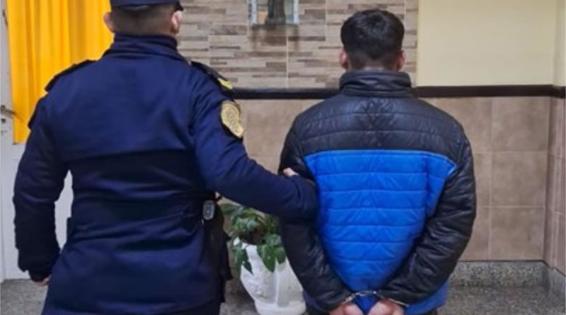 Detuvieron a un hombre por amenazar con un cuchillo a su madre