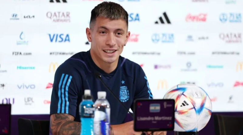 Se confirmaron los números de Argentina para el Mundial: el elegido por el entrerriano Lisandro Martínez