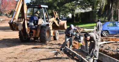LA MUNICIPALIDAD INVIERTE 600 MILLONES DE PESOS EN OBRAS DE CORDÓN CUNETA Y DESAGÜES PLUVIALES