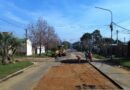 La Municipalidad realiza obras de bacheo con materiales y recursos propios