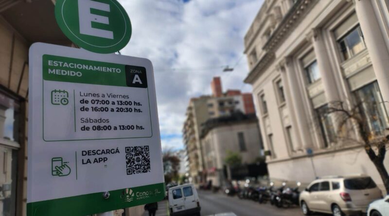 ESTACIONAMIENTO MEDIDO LIBERADO DURANTE EL 20 DE JUNIO