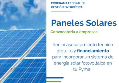Convocan a participar de un programa federal para la optimización del gasto energético