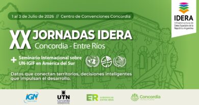 JORNADAS IDERA 2026: SE REALIZARÁ UN TALLER SOBRE GESTIÓN DE RIESGO DE DESASTRES