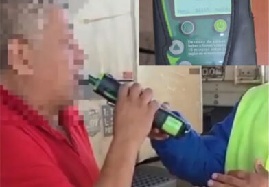Gualeguaychú: un chofer profesional fue desafectado por la CNRT tras registrar 2,22 g/L de alcohol en sangre
