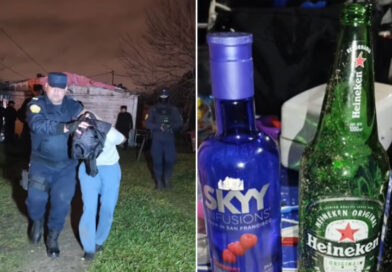 Detuvieron a dos adolescentes sindicados de asaltar un drugstore y robar bebidas alcohólicas