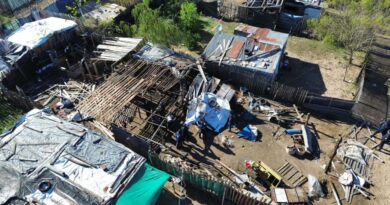En uno de los barrios más peligrosos de Concordia, detuvieron a seis personas y desmantelaron un búnker