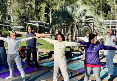 La iniciativa de CODESAL por el Día Internacional del Yoga en Termas del Ayuí