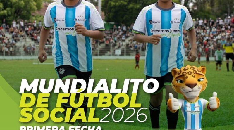 DEBIDO A LAS CONDICIONES CLIMÁTICAS SE REPROGRAMA EL INICIO DEL “MUNDIALITO DE FÚTBOL SOCIAL 2026”
