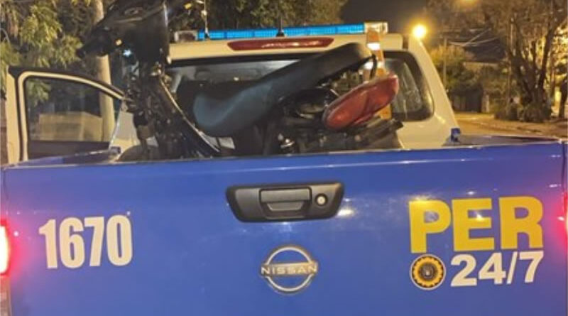Denunció un falso robo de su moto y la investigación descubrió un vehículo con pedido de secuestro