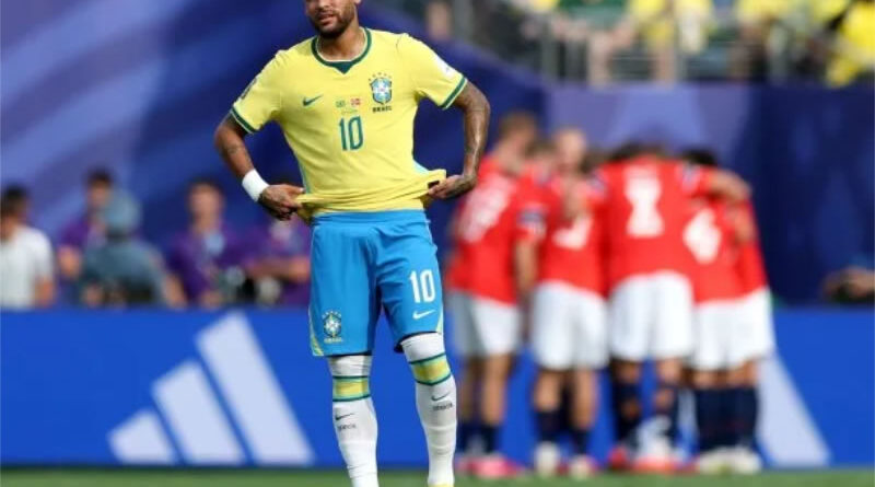 Neymar anunció su retiro de la Selección tras la eliminación de Brasil
