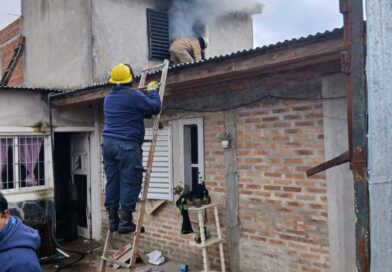 Un niño de 6 años jugaba con un encendedor y provocó un incendio en una vivienda de Concordia