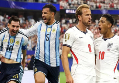 Argentina e Inglaterra, cara a cara por sexta vez en los mundiales